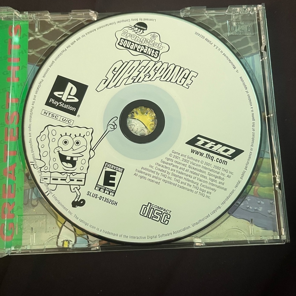 PlayStation SpongeBob SquarePants Supersponge Game - Picture 5 of 8